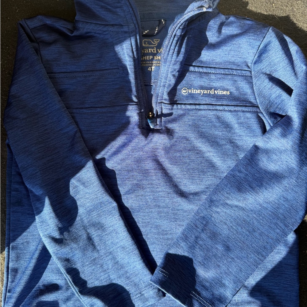 Vineyard Vines Heathered Blue Shep Shirt
